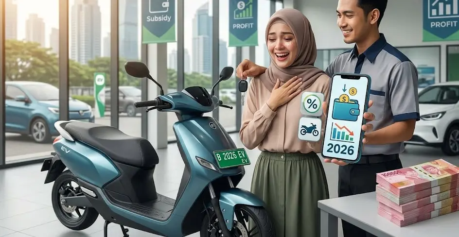 Kejutan Subsidi Motor Listrik 2026 Bikin Konsumen Makin Untung