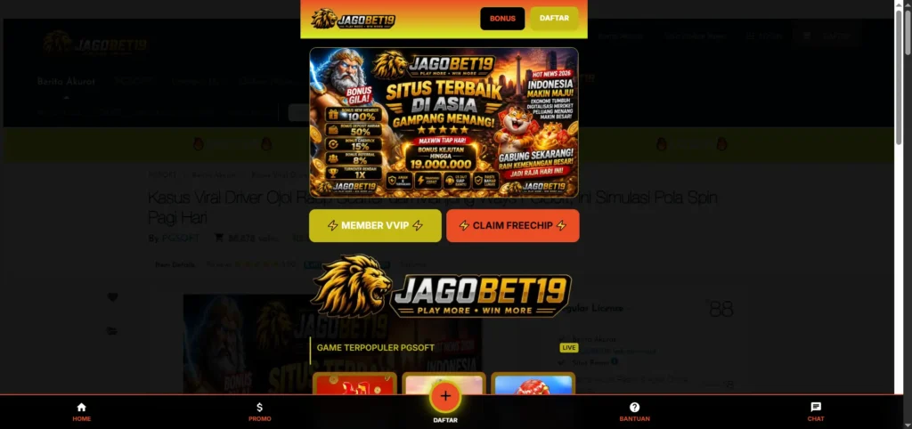 Situs Pemkab Rohil Diretas Tampilkan Promosi Judi Online
