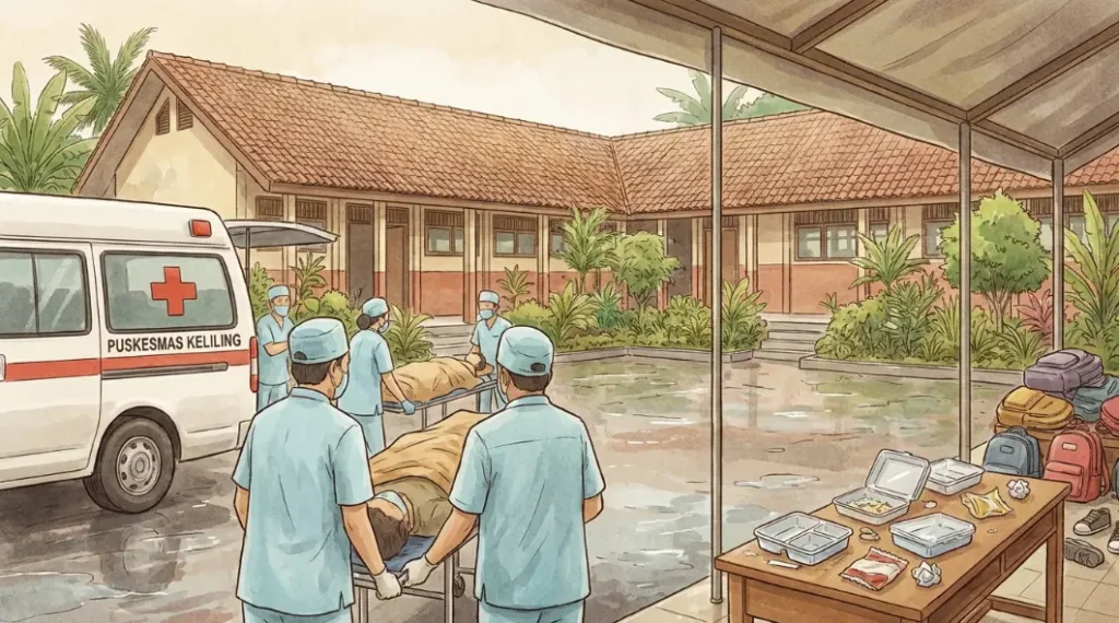 16 Siswa & Guru di Kepahiang Diduga Keracunan Makanan Sekolah