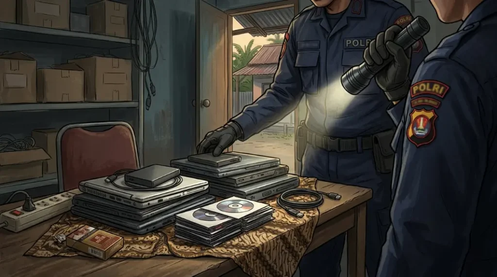 Polisi Buru Penyebar Video Asusila Pelajar SMA di Loa Janan