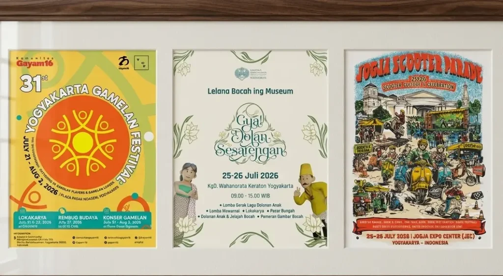 Parade Skuter hingga Festival Gamelan, Ini 3 Event Akhir Pekan di Jogja