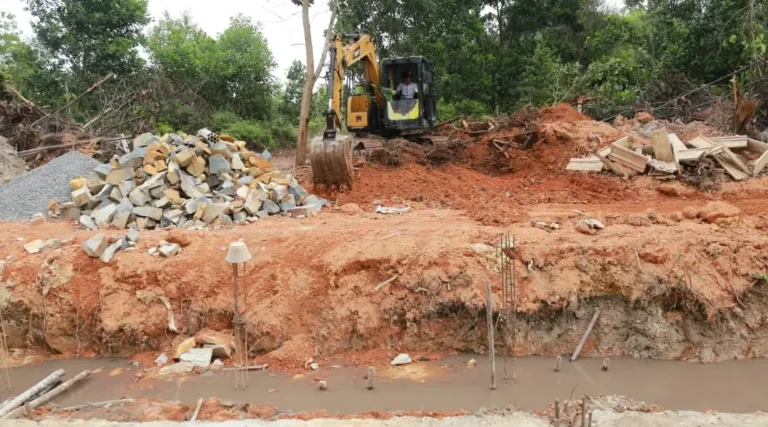 Atasi Banjir Bintan Timur, Kanal 275 Meter Senilai Rp970 Juta Dibangun