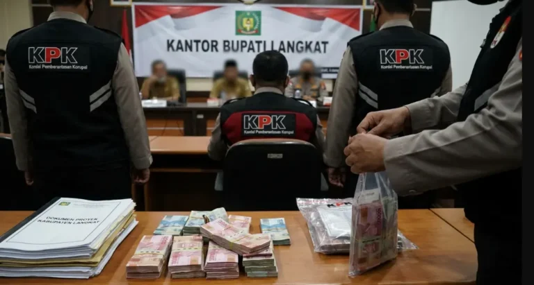 KPK Gelar OTT Bupati Langkat dan Sita Uang Ratusan Juta Terkait Suap Proyek!