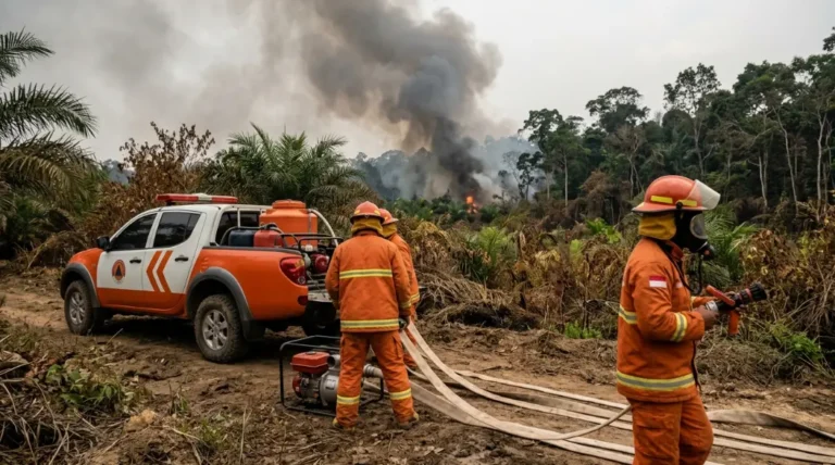 Kaltim Siaga Karhutla, 300 Pompa Dikerahkan Selamatkan 2.000 Ha Sawah