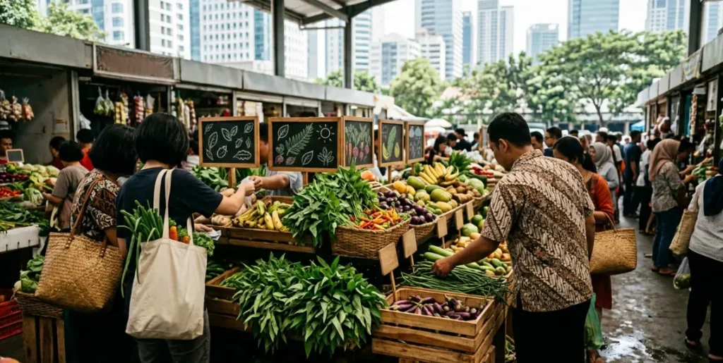Tren Mindful Eating di Perkotaan, Permintaan Pangan Lokal Organik Naik 34,7%