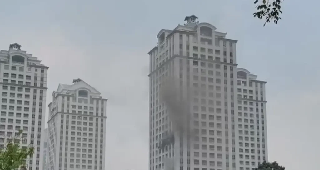 Kebakaran Apartemen Pavilion Tanah Abang, 14 Penghuni Berhasil Dievakuasi