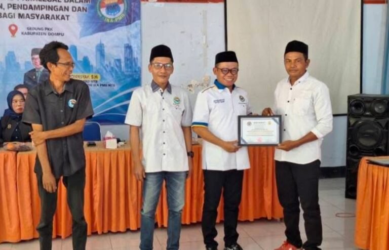 IKA PMII Dompu Latih 150 Peserta untuk Perkuat Pendampingan Hukum Warga