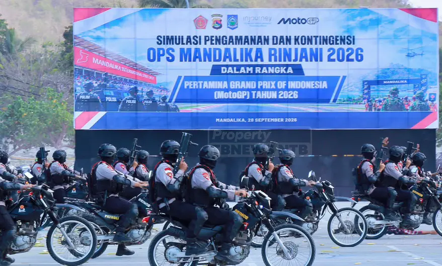 Simulasi MotoGP Mandalika 2026 Uji Koordinasi 2.678 Personel Hadapi Situasi Darurat