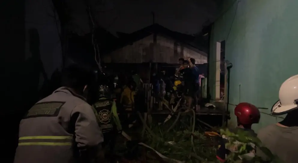 Rekaman CCTV Jadi Petunjuk Awal Kebakaran Berulang di Banjarmasin