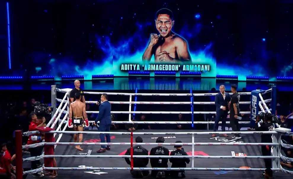 Aditya Armadani Bangkit dari Knockdown, Rebut Tiket Byon World Grandprix Kelas 67 KG