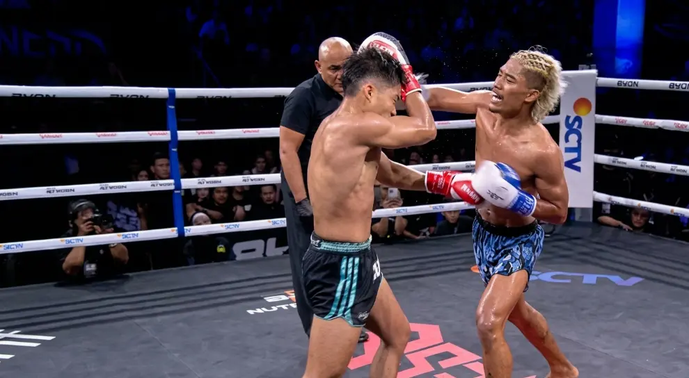 Umar Al-Matin Kalahkan Kabilan Lewat Spinning Back Elbow, Amankan Tiket Beyond World Grand Prix Kelas 61 KG