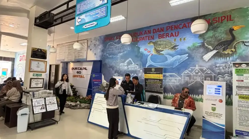 Lonjakan Penduduk Berau Ikut Didorong Pengurusan Surat Pindah