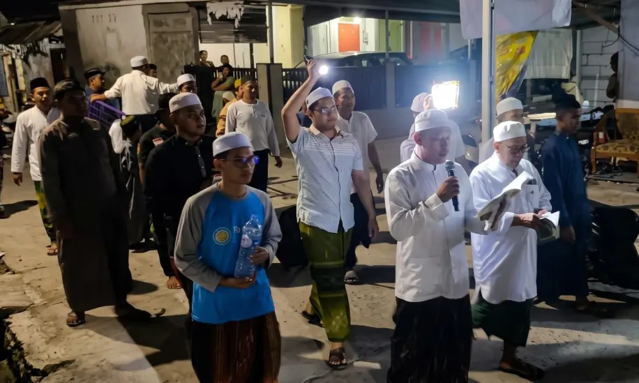 Isu Hantu Api, Warga Banjarmasin Selatan Gelar Tolak Bala