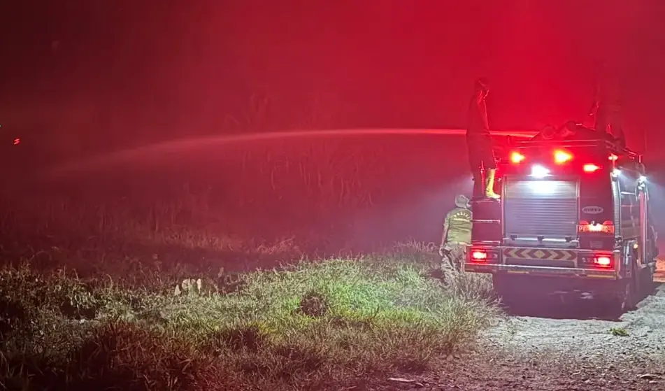 Kebakaran Klalin II Sorong Ancam Permukiman dan Lahan Sagu hingga Malam