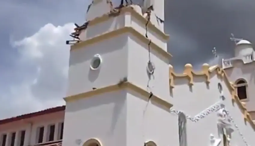 Gempa Panama M7,7, Katedral di Penonomé Runtuh dan Warga Dievakuasi