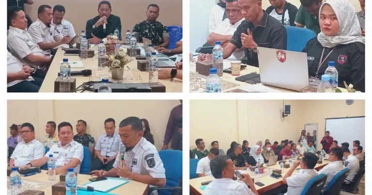 Ilustrasi pos penjagaan di kawasan perkebunan kelapa sawit